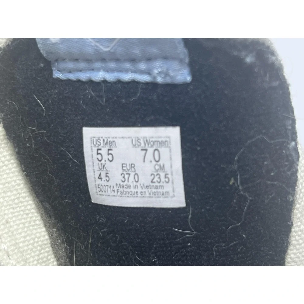 Vans‎ Sk8-Hi Shoes Mens 5.5 Women 7 Gray Suede High Top Skateboarding Sneakers